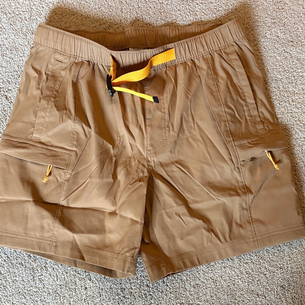 The North Face Tan Cargo Shorts